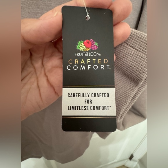 Fruit of the Loom Women's Crafted Comfort Fleece Hoodie - Picture 6 of 7